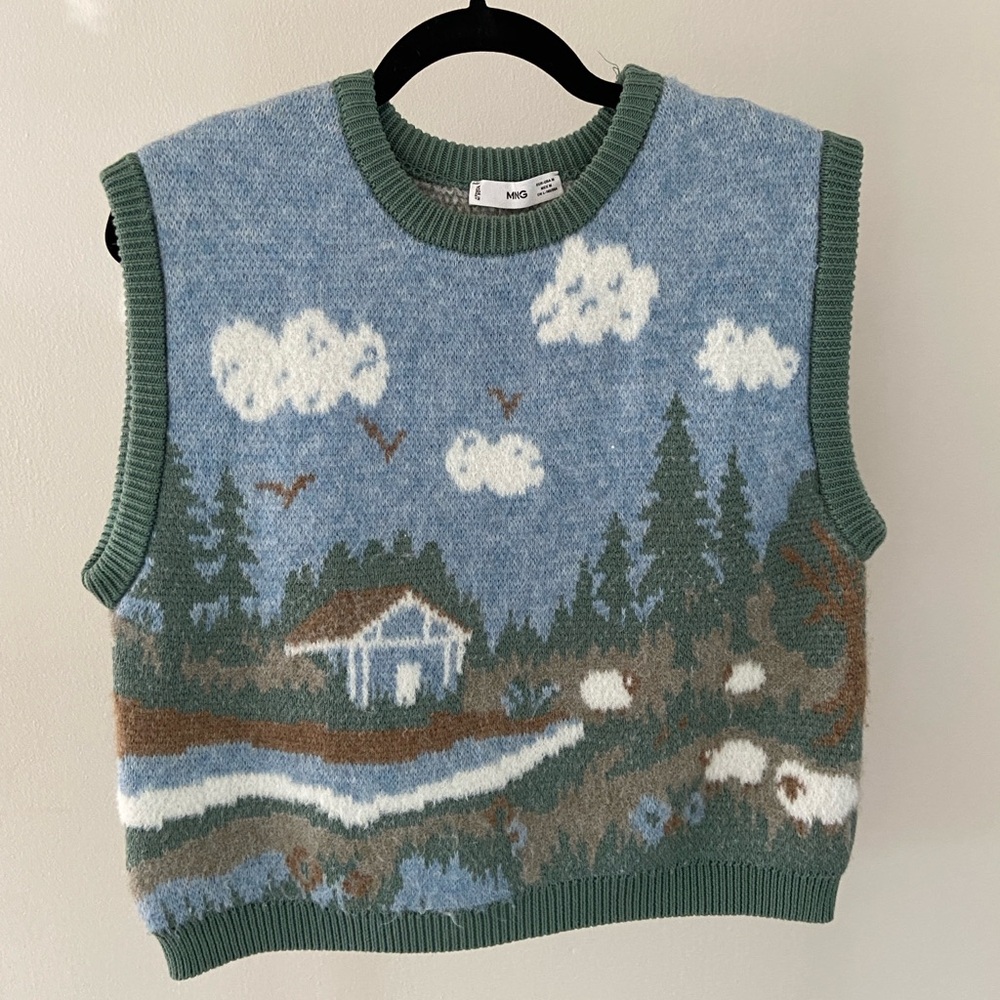 Mango Sweater Vest